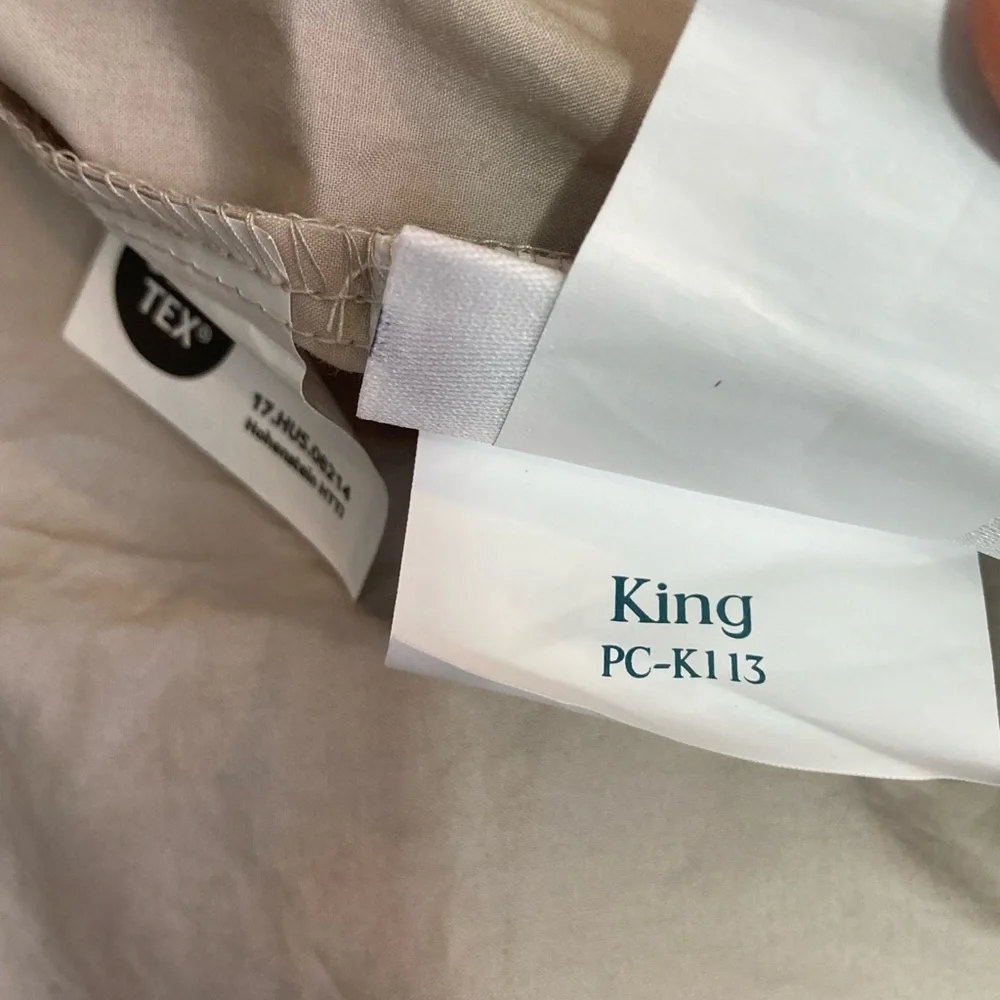 Neutral Beige Duvet Cover Set - Soft Home Bedding